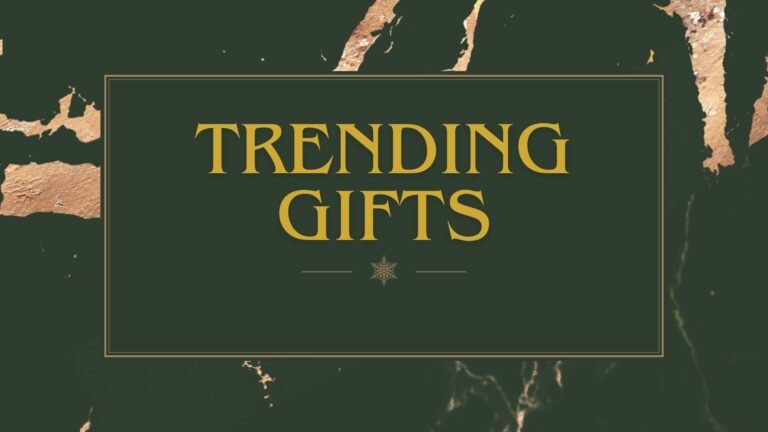 green and gold classy elegant wish list christmas presentation